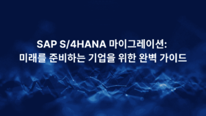 SAP S/4HANA 마이그레이션